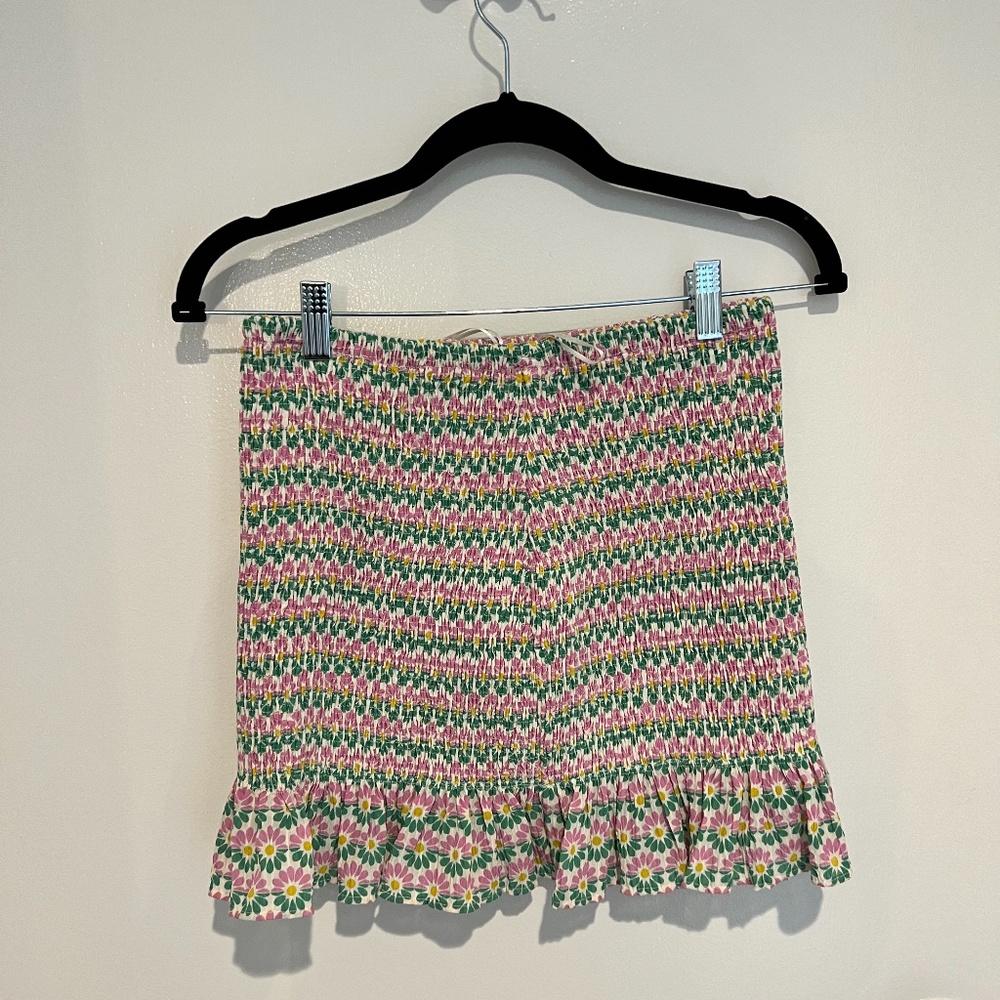ZARA FLORAL SKIRT